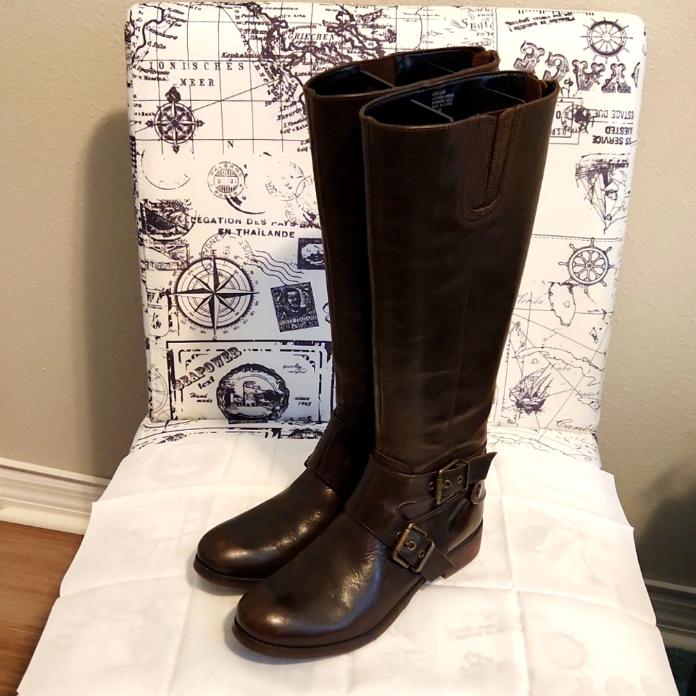 Luxury Rebel Lassia Leather Riding Boots